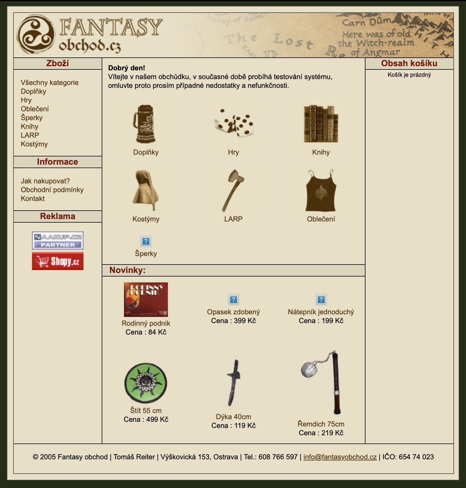 stare imago quick cart